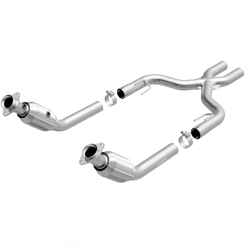 MagnaFlow Direct Fit Catalytic Converter Tru-X Assy 05 Mustang GT