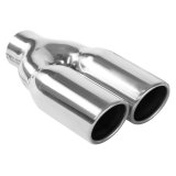 MagnaFlow Tip 1-Pk Dual Rnd Re DW 3x10 2.2 thumbnail 5