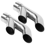MagnaFlow Tip (1-Set) Turn Down 2.50inch I.D. thumbnail 4