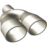 MagnaFlow Tip 1-Pk Dual Oval DW RE 3x3.75x10 thumbnail 3