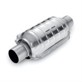 MagnaFlow Universal Catalytic Converter 3inch MET. Mirror Finish thumbnail 1