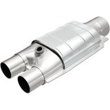 MagnaFlow Universal Catalytic Converter 3inch/2inch Single/dual w/ O2 thumbnail 4