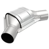 MagnaFlow Universal Catalytic Converter 2.00inch Angled Inlet/Outlet thumbnail 1