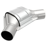 MagnaFlow Universal Catalytic Converter 2.50inch Angled Inlet/Outlet thumbnail 3