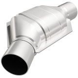MagnaFlow Universal Catalytic Converter 2.50inch Angled Inlet OBDII thumbnail 4
