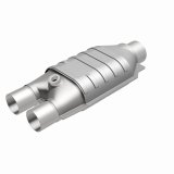 MagnaFlow Universal Catalytic Converter 2/3 D/S Single O2 Boss thumbnail 9