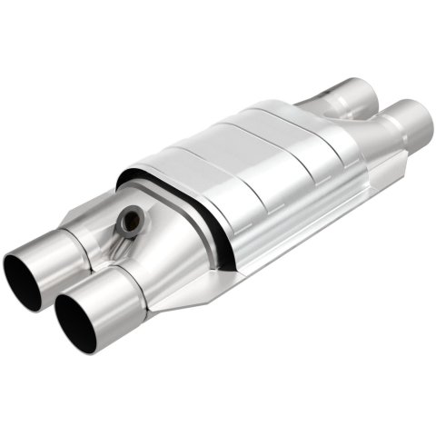 MagnaFlow Universal Catalytic Converter 2 D/D W/O2 Boss thumbnail 1