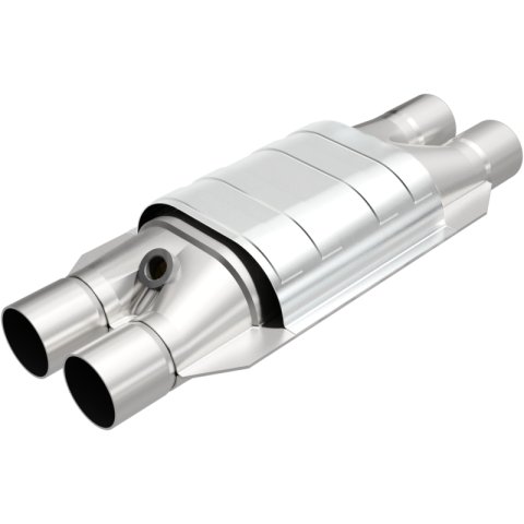 MagnaFlow Universal Catalytic Converter 2 D/D W/O2 Boss thumbnail 2