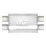 MagnaFlow Muffler Mag SS 11X4X9 2.5 D/D thumbnail 1