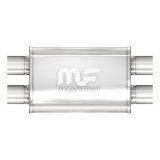 MagnaFlow Muffler Mag SS 11X4X9 2.5 D/D thumbnail 3