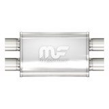 MagnaFlow Muffler Mag SS 11X4X9 2.5 D/D thumbnail 4