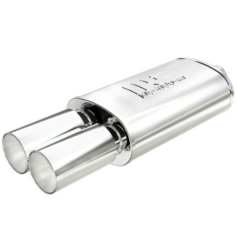 MagnaFlow Muffler W/Tip Mag SS 14X5X8 2.25/3. thumbnail 3