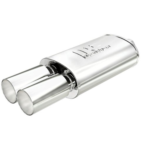 MagnaFlow Muffler W/Tip Mag SS 14X5X8 2.25/3. thumbnail 4