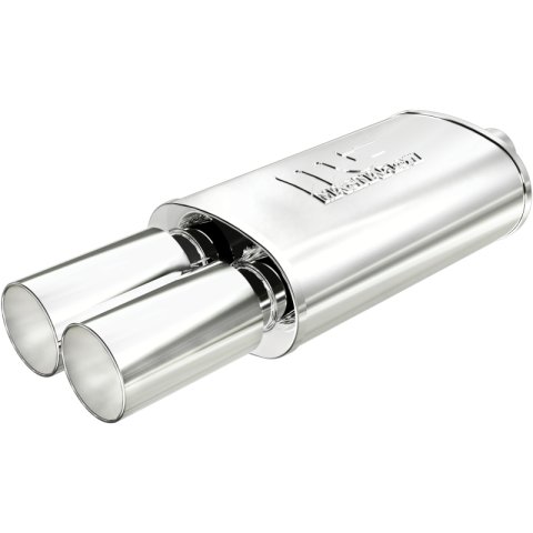 MagnaFlow Muffler W/Tip Mag SS 14X5X8 2.25/3. thumbnail 5