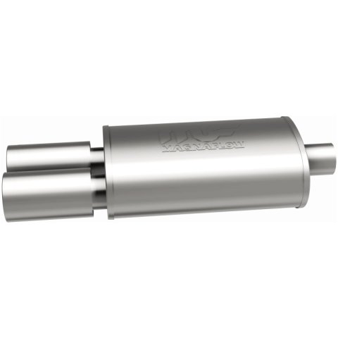 MagnaFlow Muffler W/Tip Mag SS 14X5X8 2.25/3. thumbnail 8