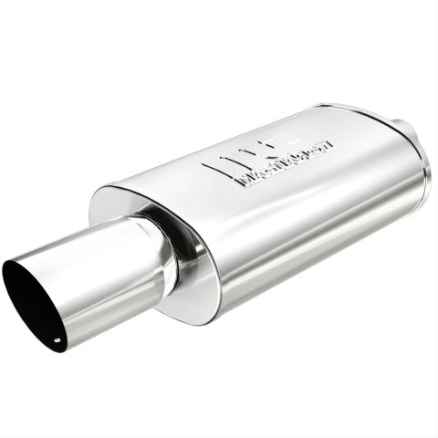 MagnaFlow Muffler W/Tip Mag SS 14X5X8 2.25/4. thumbnail 1