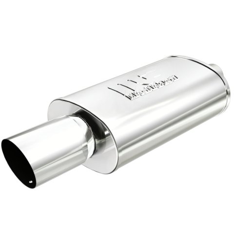 MagnaFlow Muffler W/Tip Mag SS 14X5X8 2.25/4. thumbnail 4