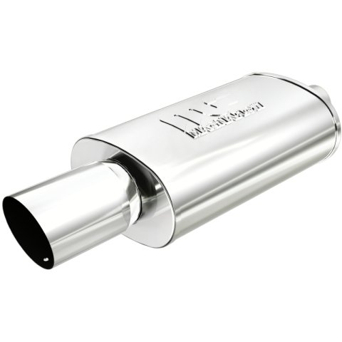 MagnaFlow Muffler W/Tip Mag SS 14X5X8 2.25/4. thumbnail 5