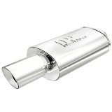 MagnaFlow Muffler W/Tip Mag SS 14X5X8 2.25/4. thumbnail 4