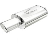 MagnaFlow Muffler W/Tip Mag SS 14X5X8 2.25/4. thumbnail 5