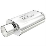 MagnaFlow Muffler W/Tip Mag SS 14X5X8 2.25/4. thumbnail 1