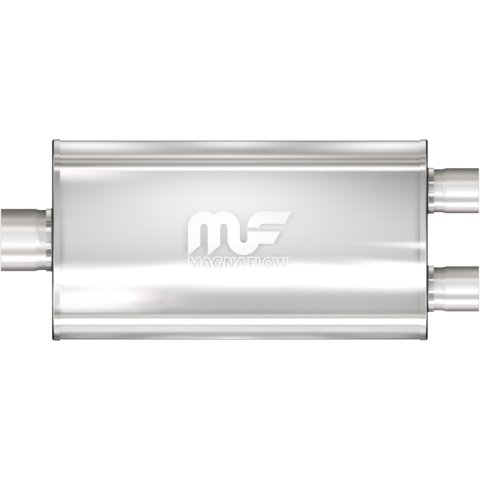 MagnaFlow Muffler Mag SS 22X5X11 3X3X4 D/C thumbnail 6