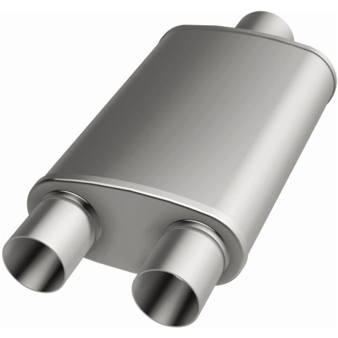 MagnaFlow Muffler Mag SS 22X5X11 3X3X4 D/C thumbnail 7