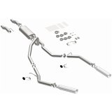 MagnaFlow 11 Ford F-150 3.7L/5.0L/6.2L SS Catback Exhaust Dual Split Rear Exit w/ 3.5in SS Tips thumbnail 6