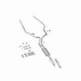 MagnaFlow 11 Ford F-150 3.7L/5.0L/6.2L SS Catback Exhaust Dual Split Rear Exit w/ 3.5in SS Tips thumbnail 9