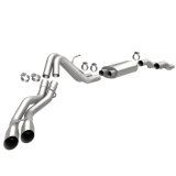 MagnaFlow 11 Ford F-150 3.7L/5.0L/6.2L SS Catback Exhaust Dual Same Side Exit w/ 3.5in SS Tips thumbnail 4