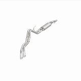 MagnaFlow 11 Ford F-150 3.7L/5.0L/6.2L SS Catback Exhaust Dual Same Side Exit w/ 3.5in SS Tips thumbnail 6