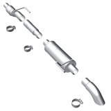 MagnaFlow 11 Ford F-150 3.5L Turbocharged SS Catback Exhaust w/ 3in SS Turn Down Tip thumbnail 1