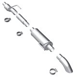 MagnaFlow 11 Ford F-150 3.5L Turbocharged SS Catback Exhaust w/ 3in SS Turn Down Tip thumbnail 3