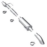 MagnaFlow 11 Ford F-150 3.5L Turbocharged SS Catback Exhaust w/ 3in SS Turn Down Tip thumbnail 4