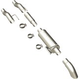 MagnaFlow 11 Ford F-150 3.7L/5.0L/6.2L SS Catback Exhaust w/ 3in SS Turn Down Tip thumbnail 3