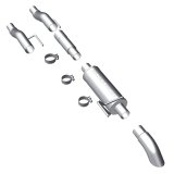 MagnaFlow 11 Ford F-150 3.7L/5.0L/6.2L SS Catback Exhaust w/ 3in SS Turn Down Tip thumbnail 4