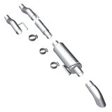 MagnaFlow 11 Ford F-150 3.7L/5.0L/6.2L SS Catback Exhaust w/ 3in SS Turn Down Tip thumbnail 5