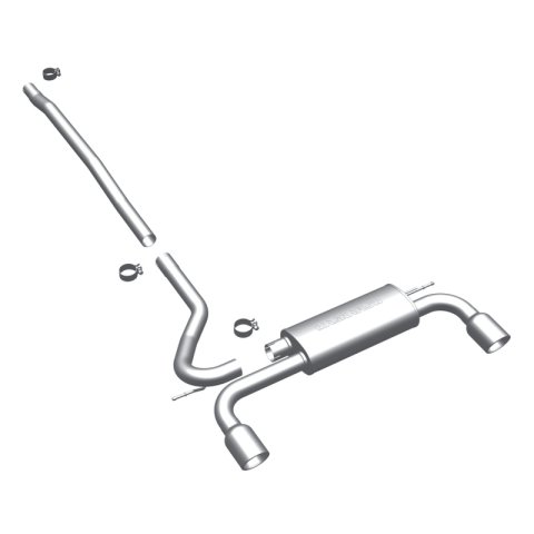 MagnaFlow Mini Countryman Dual Split Rear Exit Stainless Cat-Back Performance Exhaust thumbnail 4