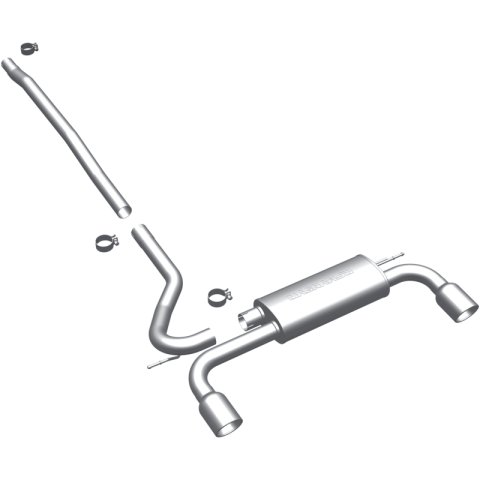 MagnaFlow Mini Countryman Dual Split Rear Exit Stainless Cat-Back Performance Exhaust thumbnail 5