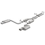 MagnaFlow 11-12 Dodge Charger SRT-8 Hemi Dual Split Rear Exit Stainless Cat-Back Performance Exhaust thumbnail 1