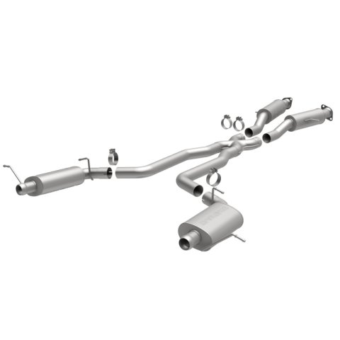 MagnaFlow 12 Jeep Grand Cherokee V8 6.4L Dual Split Rear Exit Stainless Cat Back Performance Exhaust thumbnail 4