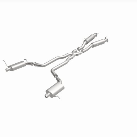 MagnaFlow 12 Jeep Grand Cherokee V8 6.4L Dual Split Rear Exit Stainless Cat Back Performance Exhaust thumbnail 7