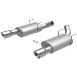 MagnaFlow 13 Ford Mustang V8 5.0L Dual Split Rear Exit Stainless Cat Back Performance Exhaust thumbnail 1