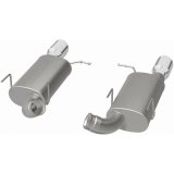 MagnaFlow 13 Ford Mustang V8 5.0L Dual Split Rear Exit Stainless Cat Back Performance Exhaust thumbnail 7