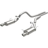 MagnaFlow 13 Ford Mustang Dual Split Rear Exit Stainless Cat Back Performance Exhaust (Street) thumbnail 5
