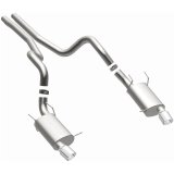 MagnaFlow 13 Ford Mustang Dual Split Rear Exit Stainless Cat Back Performance Exhaust (Street) thumbnail 7