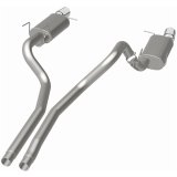 MagnaFlow 13 Ford Mustang Dual Split Rear Exit Stainless Cat Back Performance Exhaust (Street) thumbnail 8