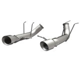 MagnaFlow 13 Ford Mustang Dual Split Rear Exit Stainless Axle-Back Cat Back Exhaust (Competition) thumbnail 1