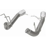 MagnaFlow 13 Ford Mustang Dual Split Rear Exit Stainless Axle-Back Cat Back Exhaust (Competition) thumbnail 5
