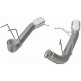 MagnaFlow 13 Ford Mustang Dual Split Rear Exit Stainless Axle-Back Cat Back Exhaust (Competition) thumbnail 7